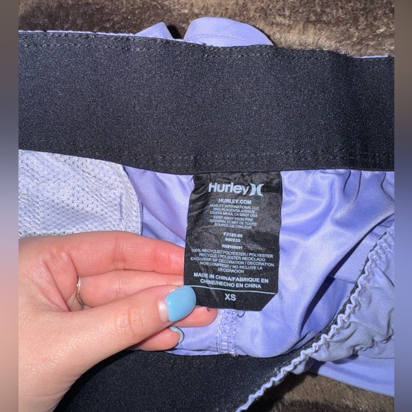 Hurley Supersuede Beachrider Purple Pulse Boardshorts - Picture 9 of 11